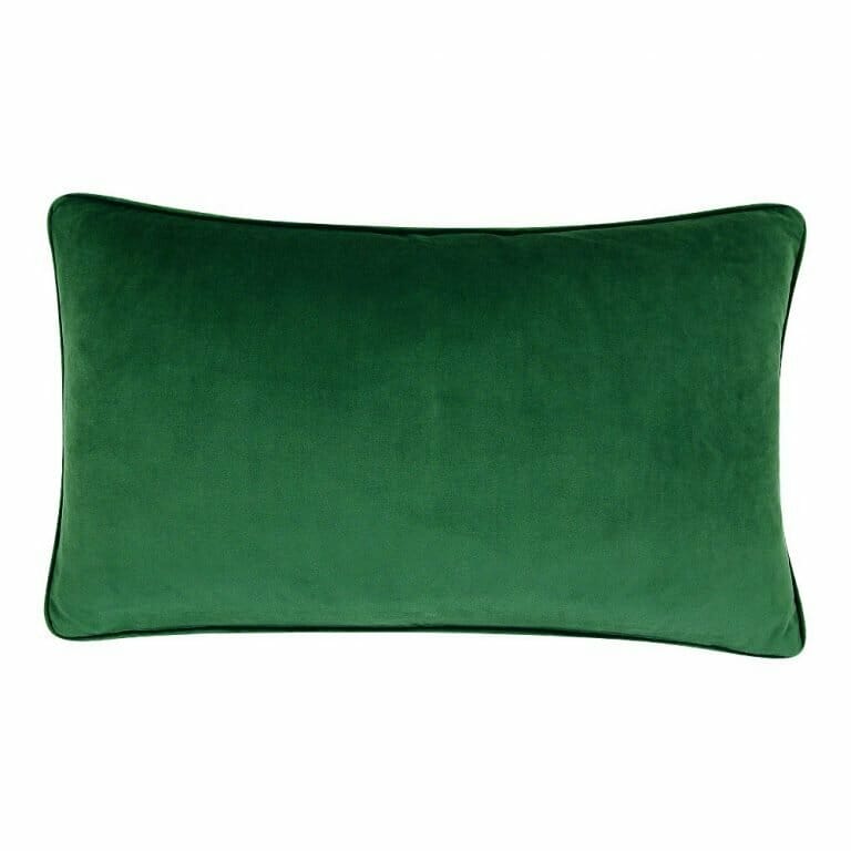 Emerald Green Rectangular Velvet Cushion Cover 30cm X 50cm