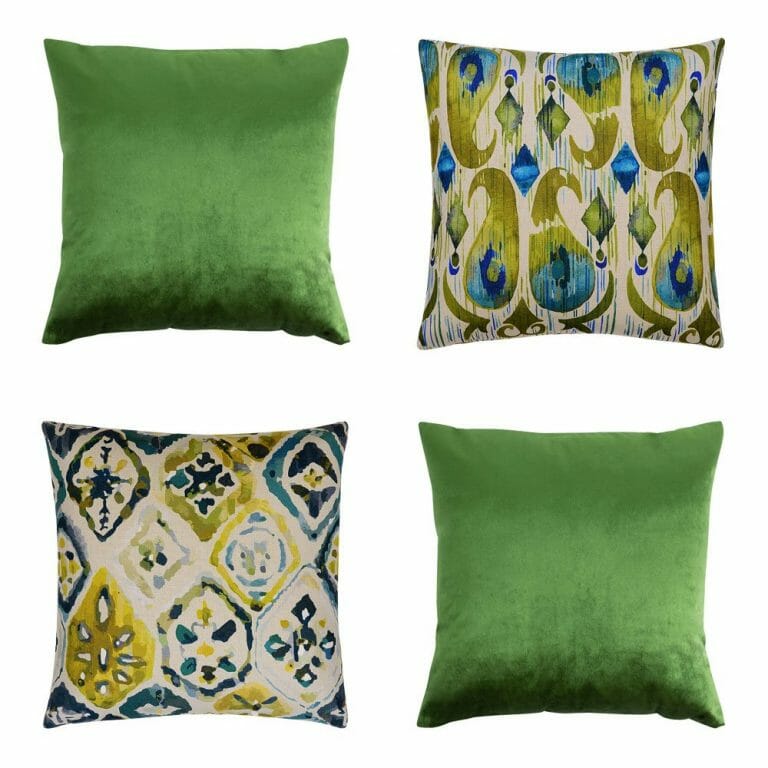 Farsi Green 4 Cushion Cover Collection